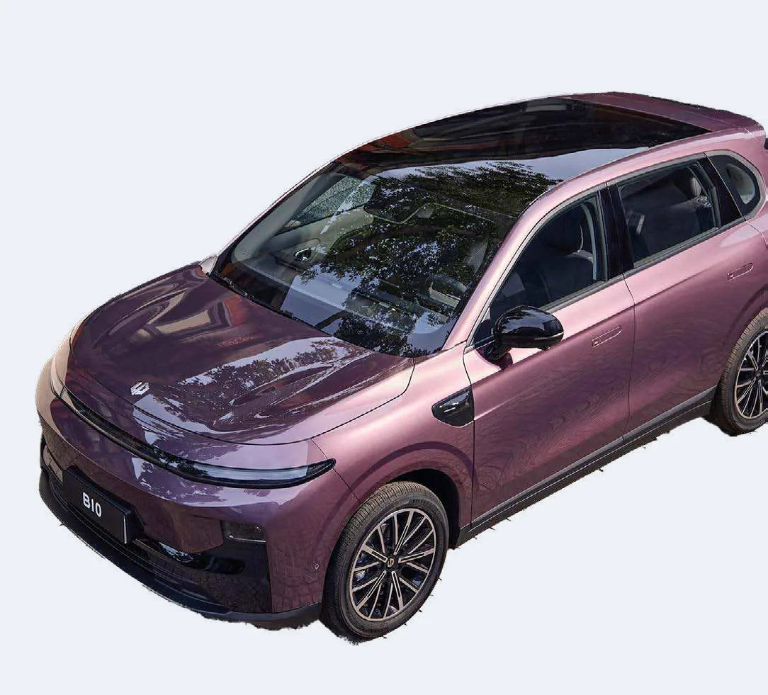 ליפמוטור B10 בגוון סגול, מבט חזית 3/4